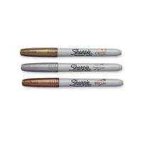 1986004 Sharpie Fine Tip Silver Marker Pen