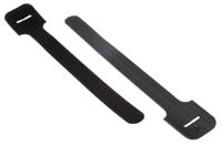 7tag009630r0026-fo200-50-0 Thomas & Betts Cable Ties, Hook and Loop, 228.6mm x 19.1 mm, Black Nylon, Pk-10