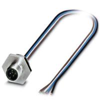 1408451 Phoenix Contact Male M12 to Sensor Actuator Cable, 500mm