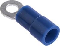 613-9609 RS PRO Insulated Ring Terminal, M3 Stud Size, 1.5mm² to 2.5mm² Wire Size, Blue