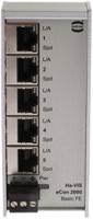 24020050000 HARTING DIN Rail Mount Industrial Ethernet Switch, 5 RJ45 Ports, 10/100Mbit/s Transmission, 24V dc