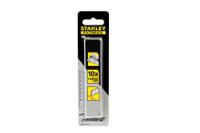 stht2-11818 Stanley Carbide Flat Snap-off Blade 18 mm, 10 per Package