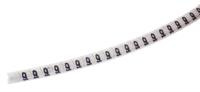 515-03954-hgdc2-5-9-pvc-wh HellermannTyton Helagrip Slide On Cable Markers, Black on White, Pre-printed "9", 2 → 5mm Cable, 515-03954