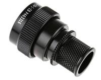 91d1-14-08-1-zb Polamco, 91Size 14 Straight Circular Connector Backshell, For Use With MIL-DTL-26482 Series I, PATT 105, PATT 603