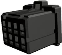 2-1827864-4 TE Connectivity, Dynamic 1000 Female Connector Housing, 2.5mm Pitch, 8 Way, 2 Row