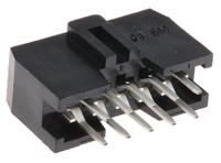 hif3fb-10da-254dsa71 Hirose HIF3FB Series Straight Through Hole Mount PCB Socket, 10-Contact, 2-Row, 2.54mm Pitch, Solder Termination