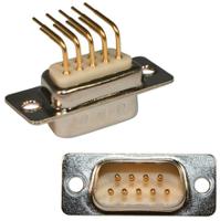 774-e09-113r001 Norcomp SEAL-D 9 Way Right Angle Plug-In Mount D-sub Connector Plug, 2.77mm Pitch