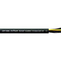 1120309 Lapp ÖLFLEX CLASSIC 110 Control Cable, 4 Cores, 1.5 mm² CSA 16 AWG, Unscreened, 50 m, Black Polyvinyl Chloride Sheath