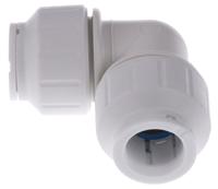 pem0315w John Guest Plastic Pipe Fitting, 90° Push Fit Elbow, 15mm
