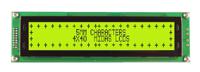mc44005a6w-sptly-v2 Midas MC44005A6W-SPTLY-V2 MC44 Alphanumeric LCD Display, Black on Yellow/Green, 4 Rows by 40 Characters, Transflective
