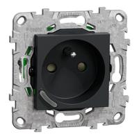 nu555954 Schneider Electric NU55 Black Plug Socket, 2P + E Poles, 16A