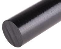 514-736 RS PRO Black Polyetheretherketone PEEK Rod, 300mm x 30mm Diameter