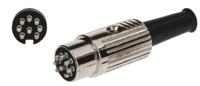 491-061 RS PRO 8 Pole Din Plug, 1A, 100 V ac, Male, Cable Mount
