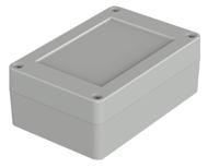 07511074-xt-110704-7035 Bopla Euromas X Series Light Grey ABS Enclosure, IP66, IP68, IK07, Light Grey Lid, 105 x 70 x 40mm