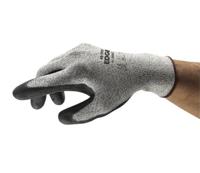 48705100 Ansell Edge Grey Nylon Nylon Work Gloves, Size 10, Polyurethane Coating