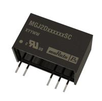 mgj2d242003sc Murata Power Solutions MGJ2 Isolated DC-DC Converter, 20V dc/ 80mA Output, 21.6 - 26.4 V dc Input, 2W, Through Hole,