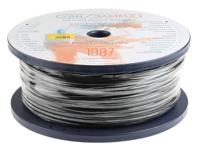 268-020-000 Van Damme Microphone Cable, 0.22 mm² CSA Screened, 6.35mm od, 100m, Black