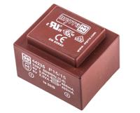 44235 Myrra 6V ac 2 Output Through Hole PCB Transformer, 5VA