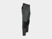 20mtr2302an-42 Herock 20MTR2302 Unisex's Anthracite 32% Polyester, 3% Elastane, 65% Cotton, Size 42 Waist Size 42 in W