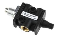 03040002 Norgren Plunger 3/2 Pneumatic Manual Control Valve Super X Series, G 1/8, 1/8in, III B