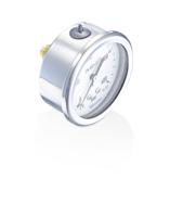 mit3-f22b59 Bourdon G 1/4 Analogue Pressure Gauge 0bar Back Entry 63mm Outside Diameter