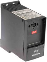 132f0001 Danfoss Inverter Drive, 0.18 kW, 1 Phase, VLT FC51 Series 240 V 1.2 A