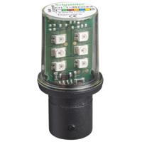 340-4720 Schneider Electric LED Red Lamp, BA15d 120 V ac
