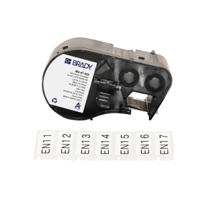 m4-47-422 Brady B-422 on Black on White Label, 25.40 mm Width