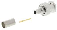 j01002a0055 Telegartner, Plug Cable Mount BNC Connector, 75Ω, Crimp Termination, Straight Body