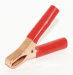 bu-46m-2 Mueller Electric Crocodile Clip, Copper Contact, 75A, Red