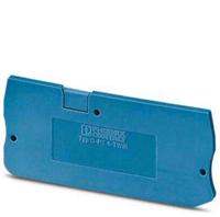 1072355 Phoenix Contact D-PT 4 Series End Cover for Use with DIN Rail Terminal Blocks