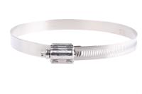 htm160p HI-TORQUE Stainless Steel Slotted Hex Worm Drive, 16mm Band Width, 130 → 160mm ID
