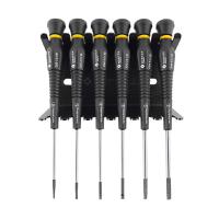 4-610 Bernstein Slotted Screwdriver Sets, 6-Piece, ESD-Safe
