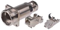 j60023a0000 Telegartner TOC Series Female RJ45 Connector, Panel Mount, Cat6a Straight 8P8C -Way