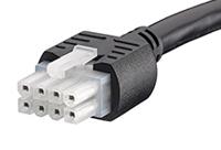 245135-0805 Molex 8 Way Female Mini-Fit Jr. to 8 Way Female Mini-Fit Jr. Wire to Board Cable, 500mm