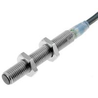 e2a-s08ls02-wp-b1-2m Omron Inductive Threaded Barrel Proximity Sensor, M8, 2 mm Detection, PNP NO, 12 → 24 V dc