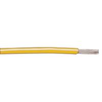 5853-yl005 Alpha Wire Hook-up Wire TEFLON Series Yellow 0.14 mm² Hook Up Wire, 26 AWG, 7/0.16 mm, 30m, PTFE Insulation, 5853 YL005