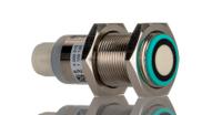 ub300-18gm40-e5-v1 Pepperl + Fuchs Ultrasonic Threaded Barrel Proximity Sensor, M18, 300 mm Detection, PNP NO/NC, 10 → 30 V dc