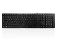 kybac301-pblk-gr Ceratech KYBAC301-PBLK-GR Wired PS/2 Multimedia Keyboard, QWERTZ (German), Black