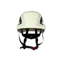 x5001v-ce 3M SecureFit™ White Safety Helmet with Chin Strap, AdjustableVentilated