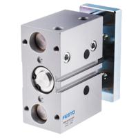 dfm-25-20-p-a-gf Festo Pneumatic Guided Cylinder - 170847, 25mm Bore, 20mm Stroke, DFM Series, Double Acting