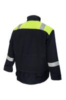 5808-nvy-xl ProGARM Yellow/Navy Arc Flash Jacket, XL