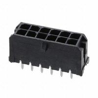 430451228 Molex 43045 Series Vertical Through Hole PCB Header, 12 Contact(s), 3 mm Pitch, 2 Row, Shrouded