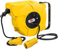 1241003110 brennenstuhl 18m 1 Socket BS4343/EN60309 110V-16A Cable Reel Cassette Reel, 110 V, IP44
