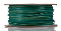 248-3618 RS PRO Green/Yellow 0.5mm² Hook Up Wire, 20 AWG, 1/0.8 mm, 100m, PVC Insulation