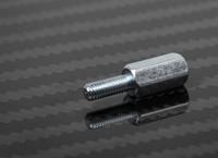 806-6588 RS PRO Standoff, M3 x M3 Thread, 10mm Body, Steel, Male/Female, 8mm Stud