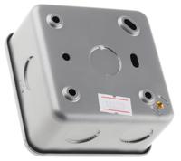 668-3660 RS PRO Grey Metal Clad Switch, 1 Way, 1 Gang