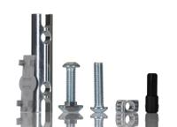 3842555598 Bosch Rexroth Bolt Connector, Connecting Component, Strut Profile 10, Groove Size 10mm