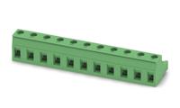1767096 Phoenix Contact, 7.62mm Pitch, GMSTB 2.5/11-ST-7.62, 11 Way, , Pluggable Terminal Block, Plug, Cable Mount, Screw