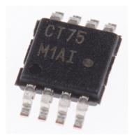 nct75dmr2g onsemi Temperature Sensor, Digital Output, Surface Mount, Serial-I2C, SMBus, ±1°C, 8 Pins
